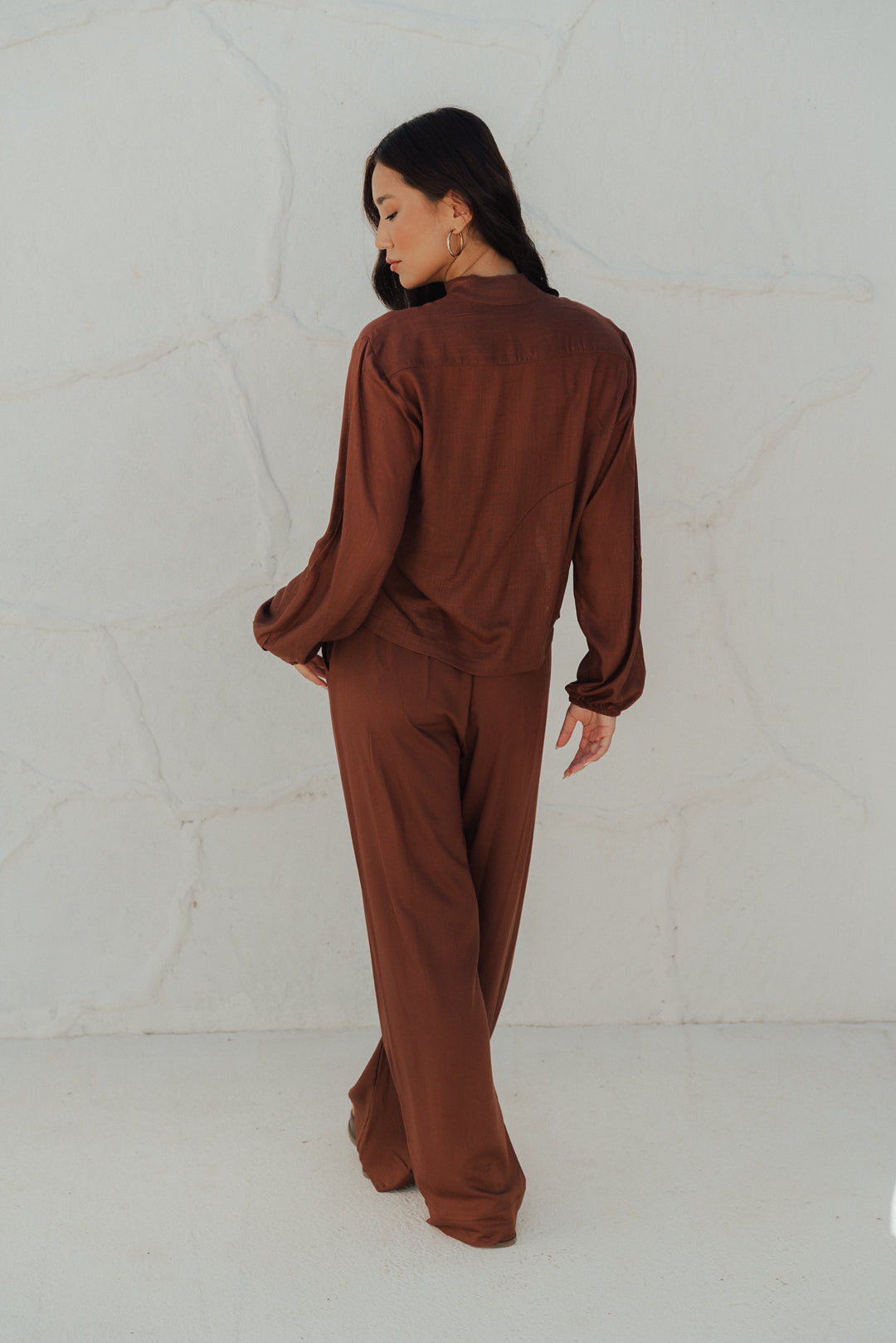Camisa Midi Café