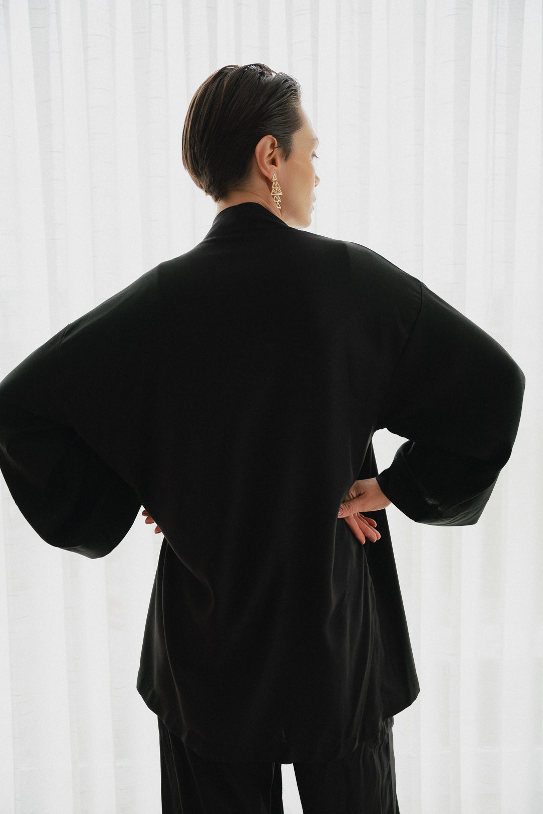 Kimono Fenda M/L Preto