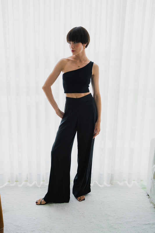 Pantalona Bolso Preta