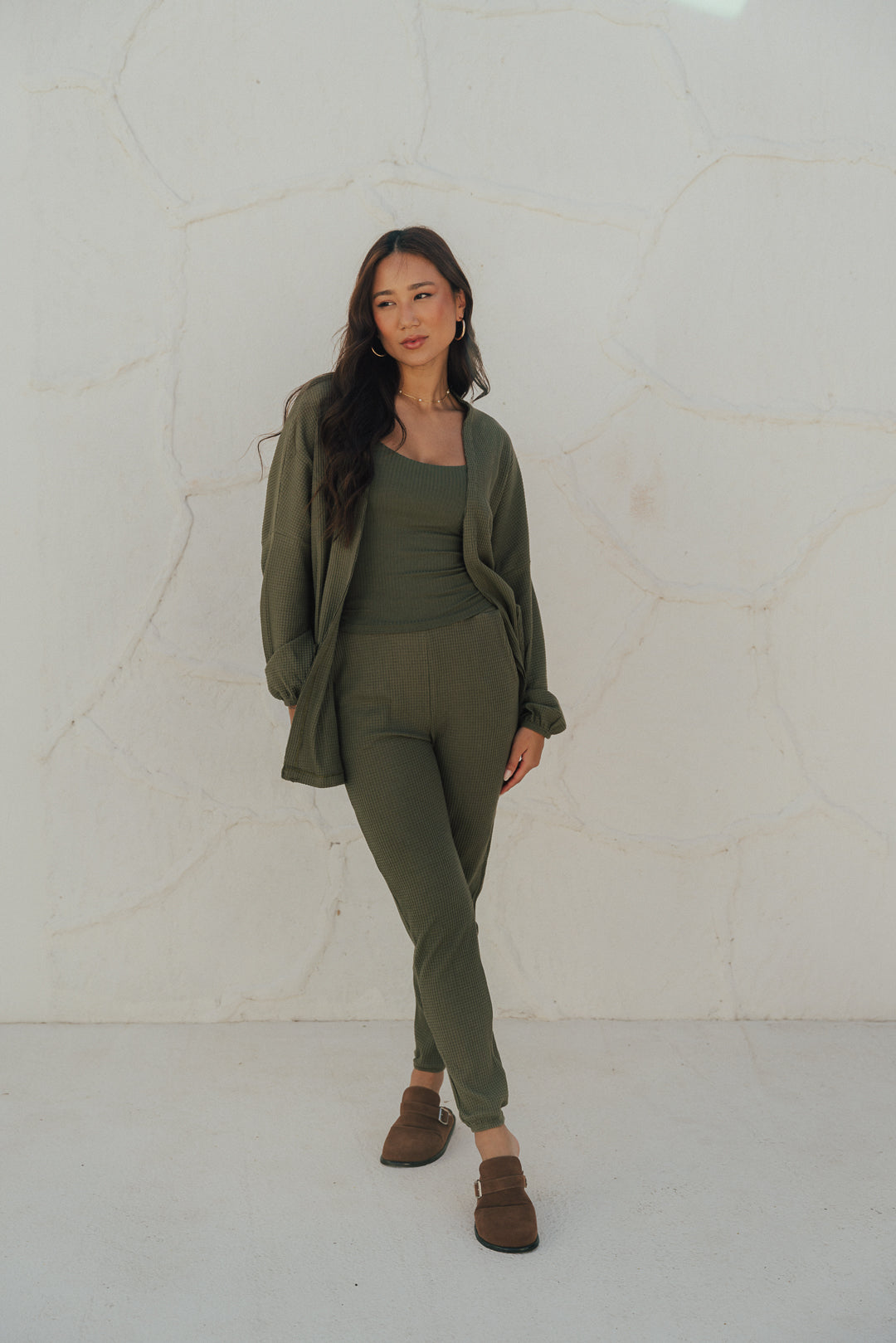 Calça Tricot Oliva