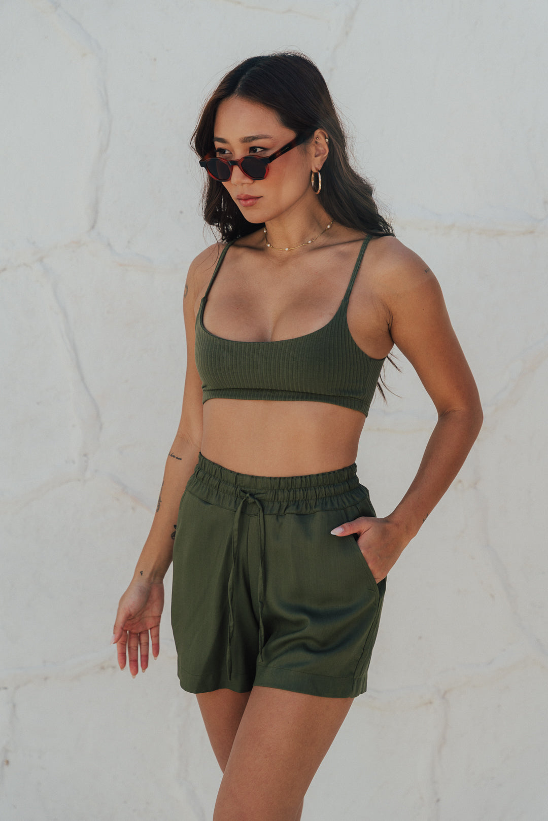Shorts Laço Oliva