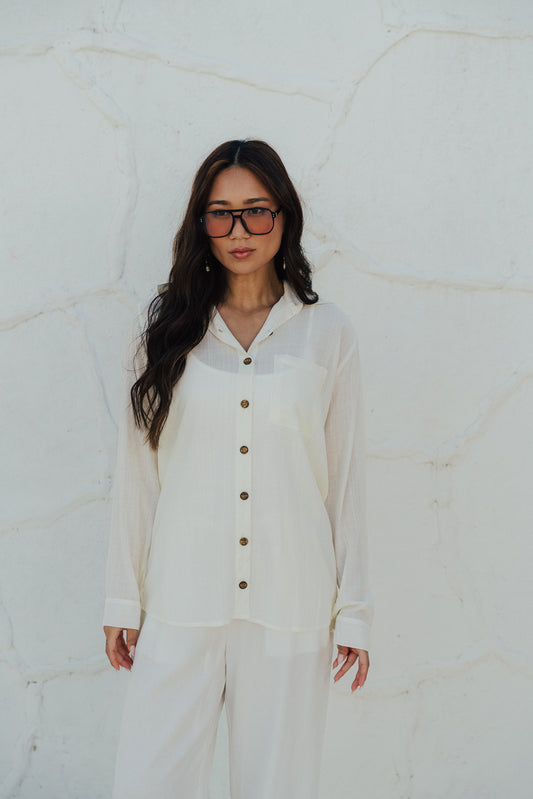 Camisa Botão Off White