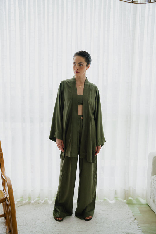 Kimono Fenda M/L Oliva